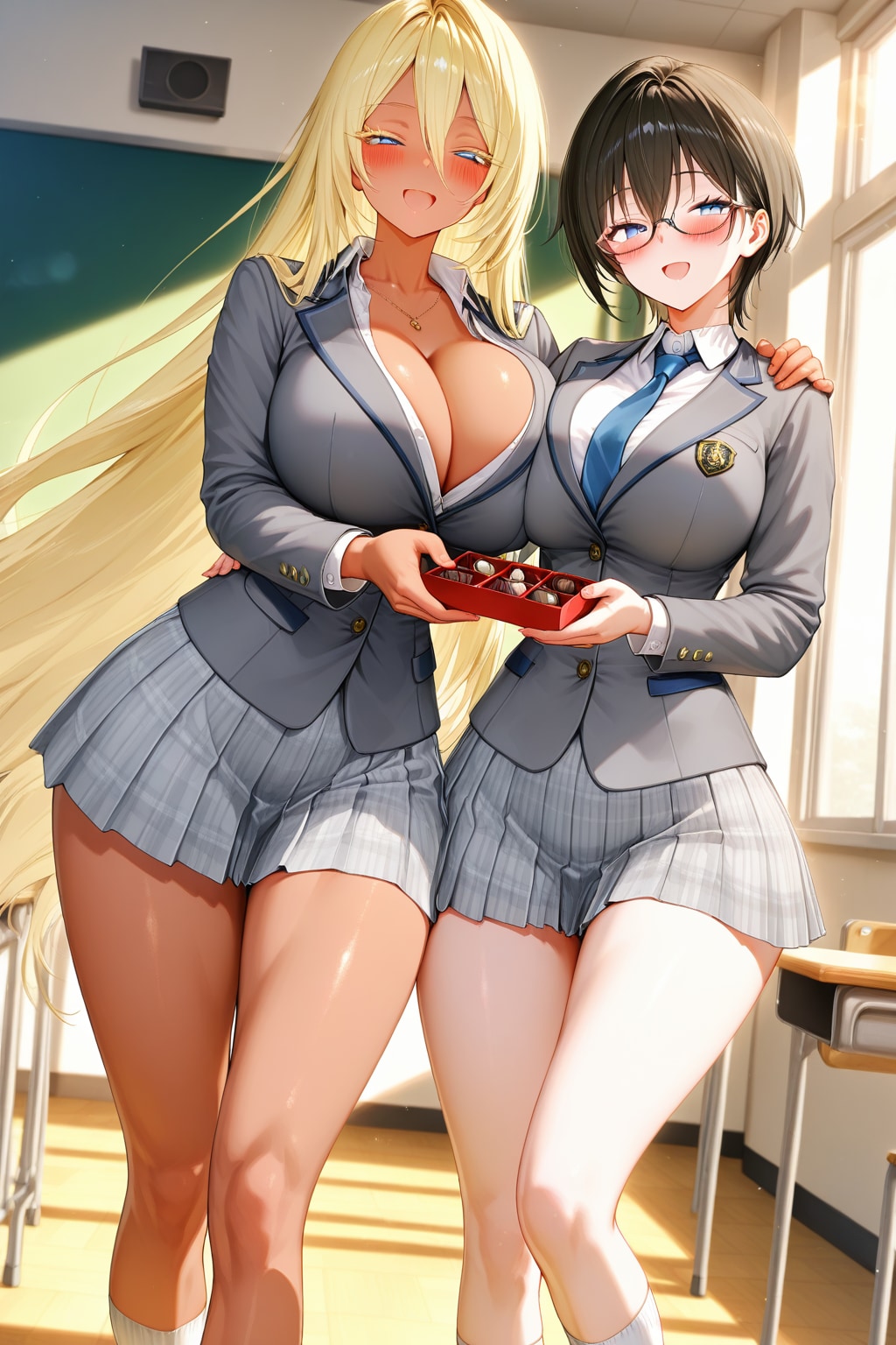 義理チョコ食べます？そ・れ・と・も♡