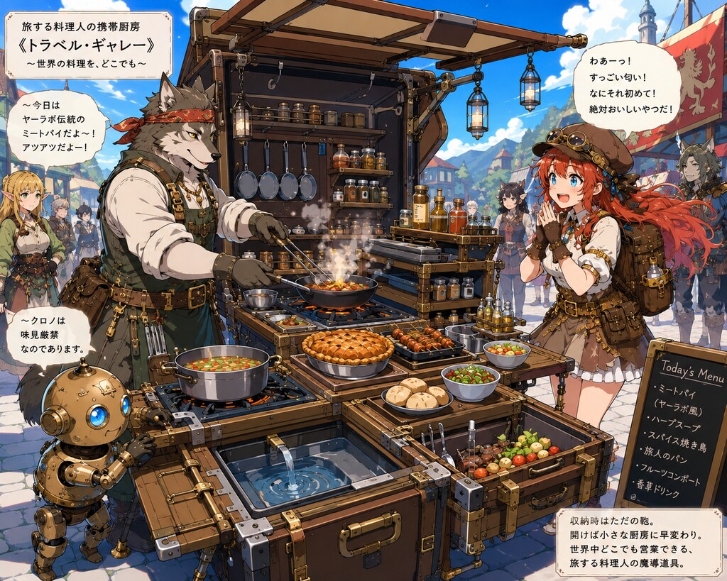 携帯厨房トラベルギャレー