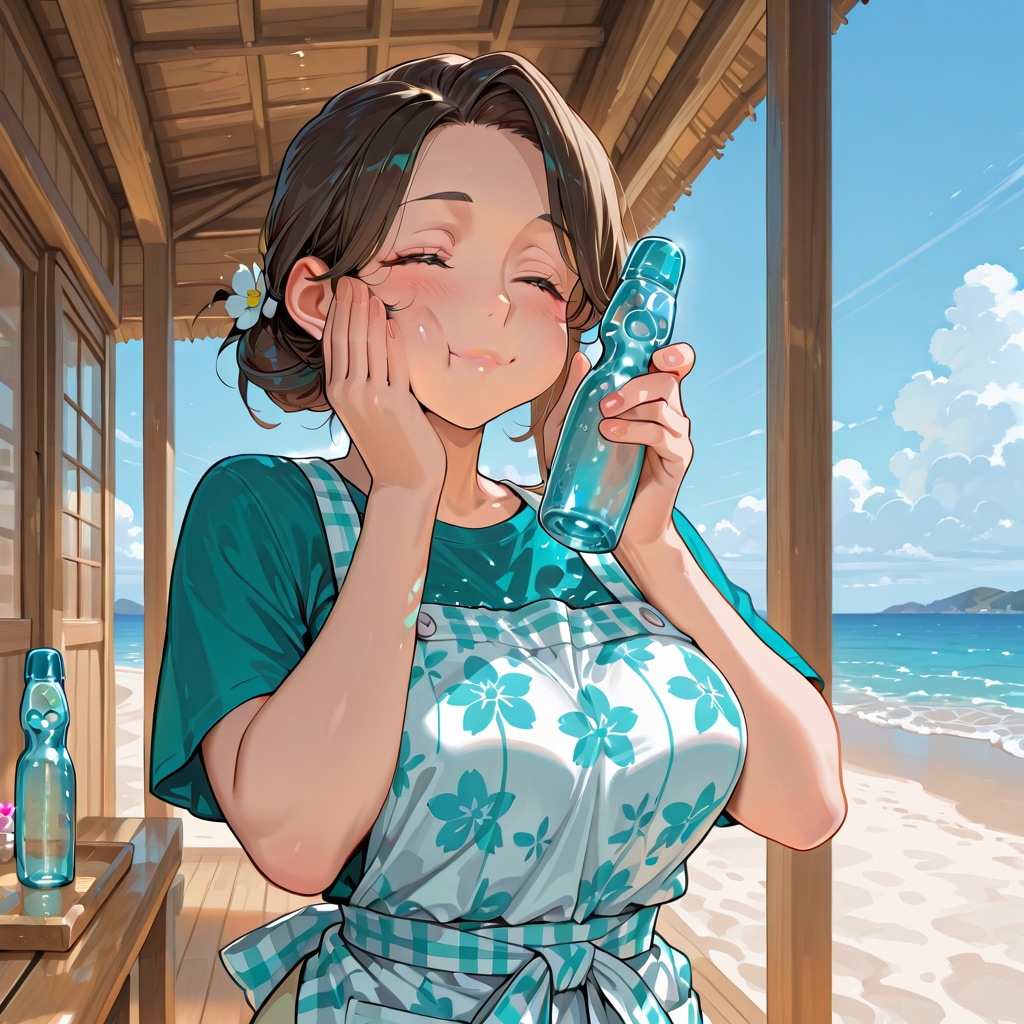夏は、ラムネよね～っ！ | の人気AIイラスト・グラビア