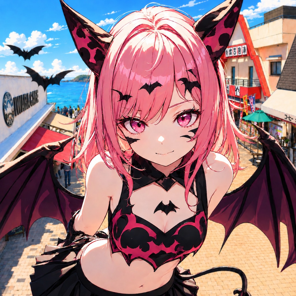 新手の悪魔に🍦おごらされた👿