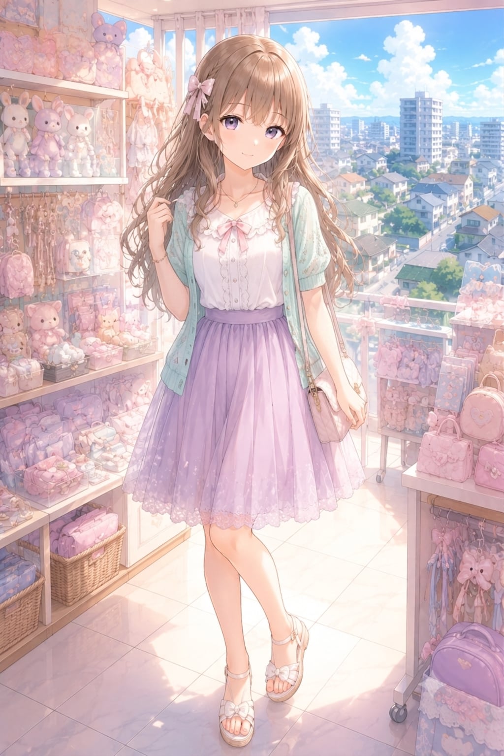 ウェーブちゃんの夏ファッション