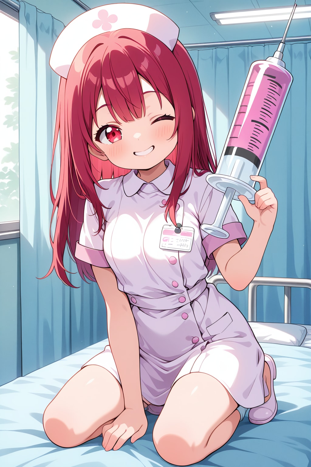 悪い子には超巨大注射だよ | の人気AIイラスト・グラビア