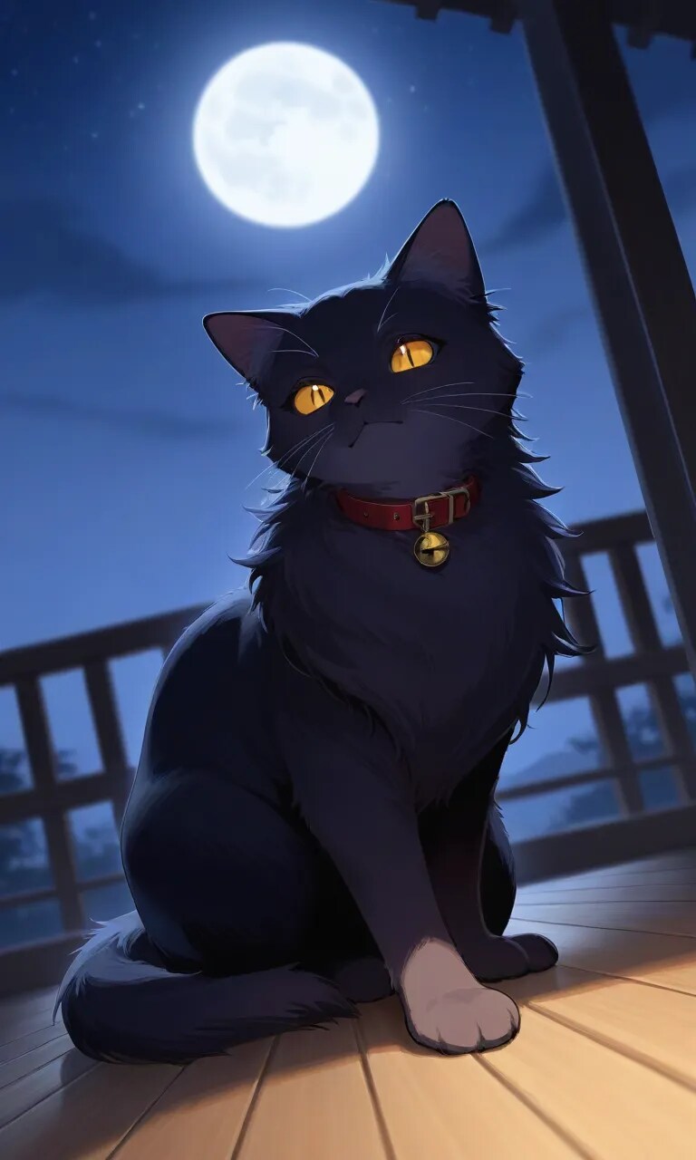 月夜とクロ