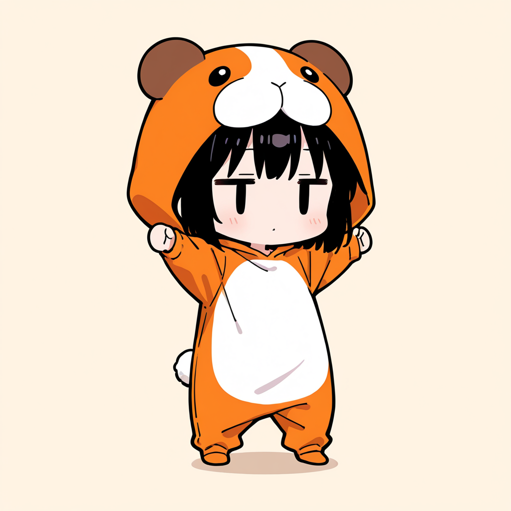 着ぐるみ着せ替え（モルモット）