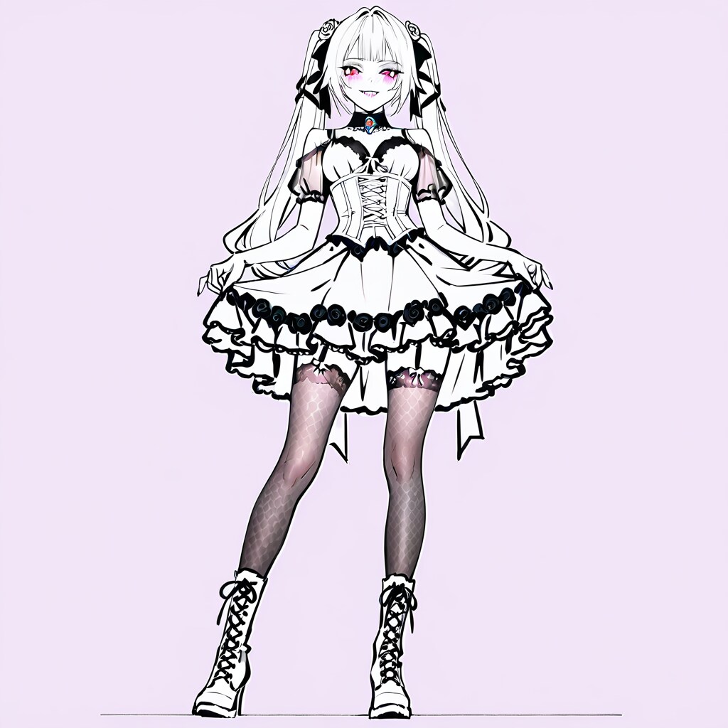 下書き？ ゴシック プラちゃん⑩ ちち生ver.