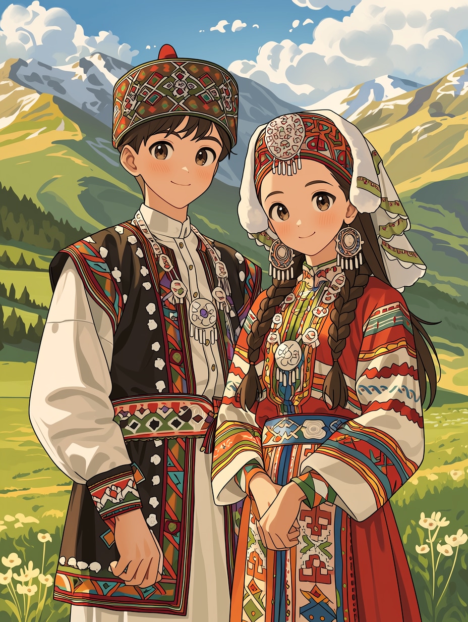 草原少女50 | の人気AIイラスト・グラビア