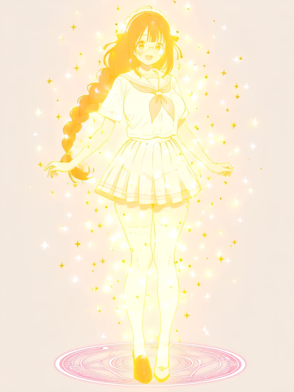 ラブリーチャージ！ドレスアップ！【パラパライラスト】