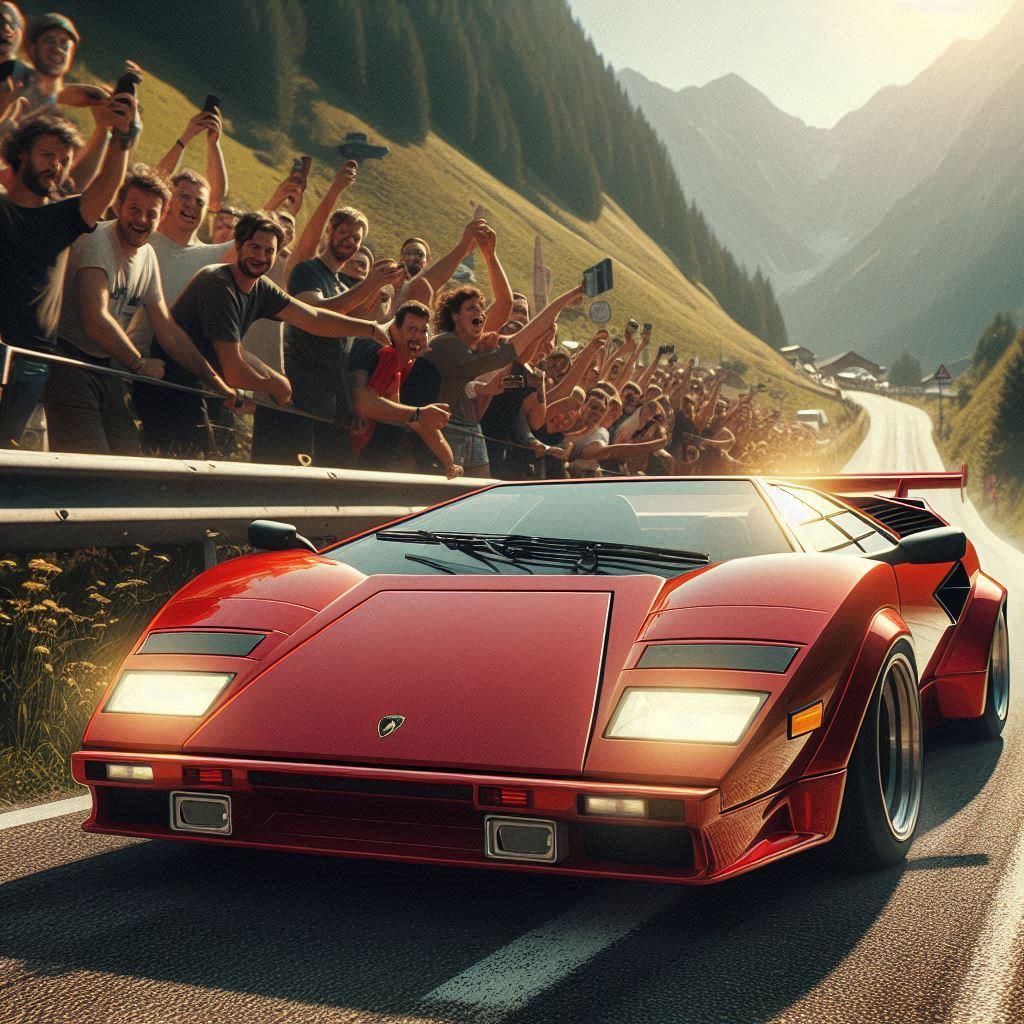 ランボルギーニカウンタック | の人気AIイラスト・グラビア