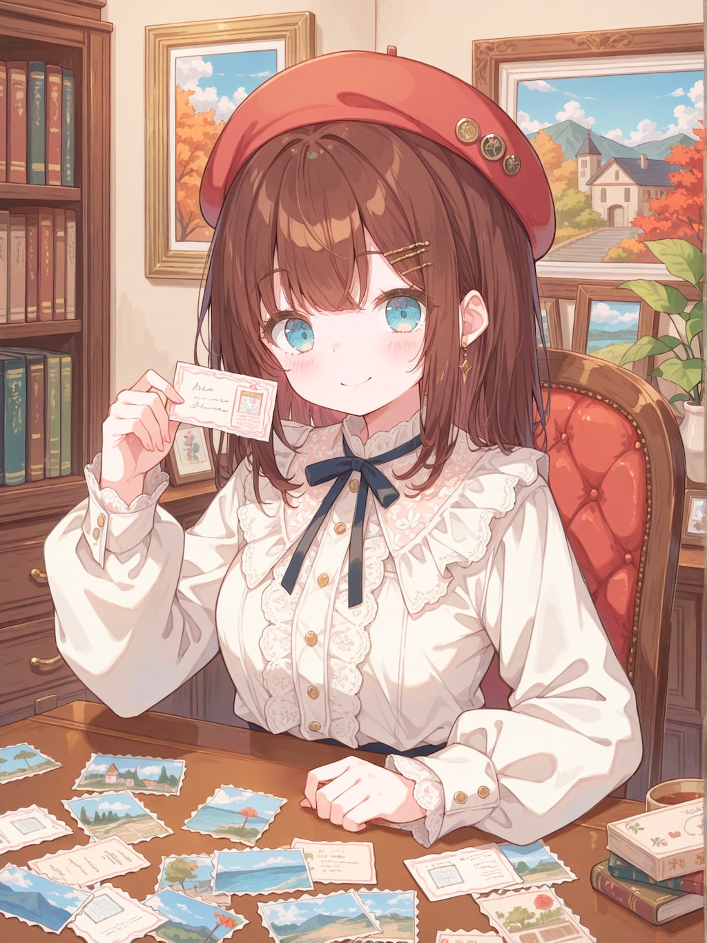 思い出写真のポストカード