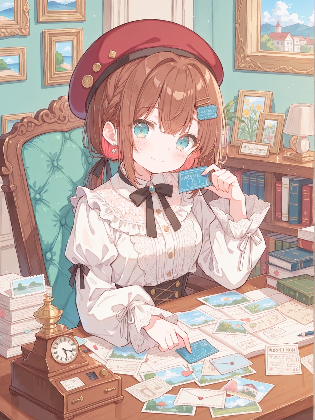 思い出写真のポストカード