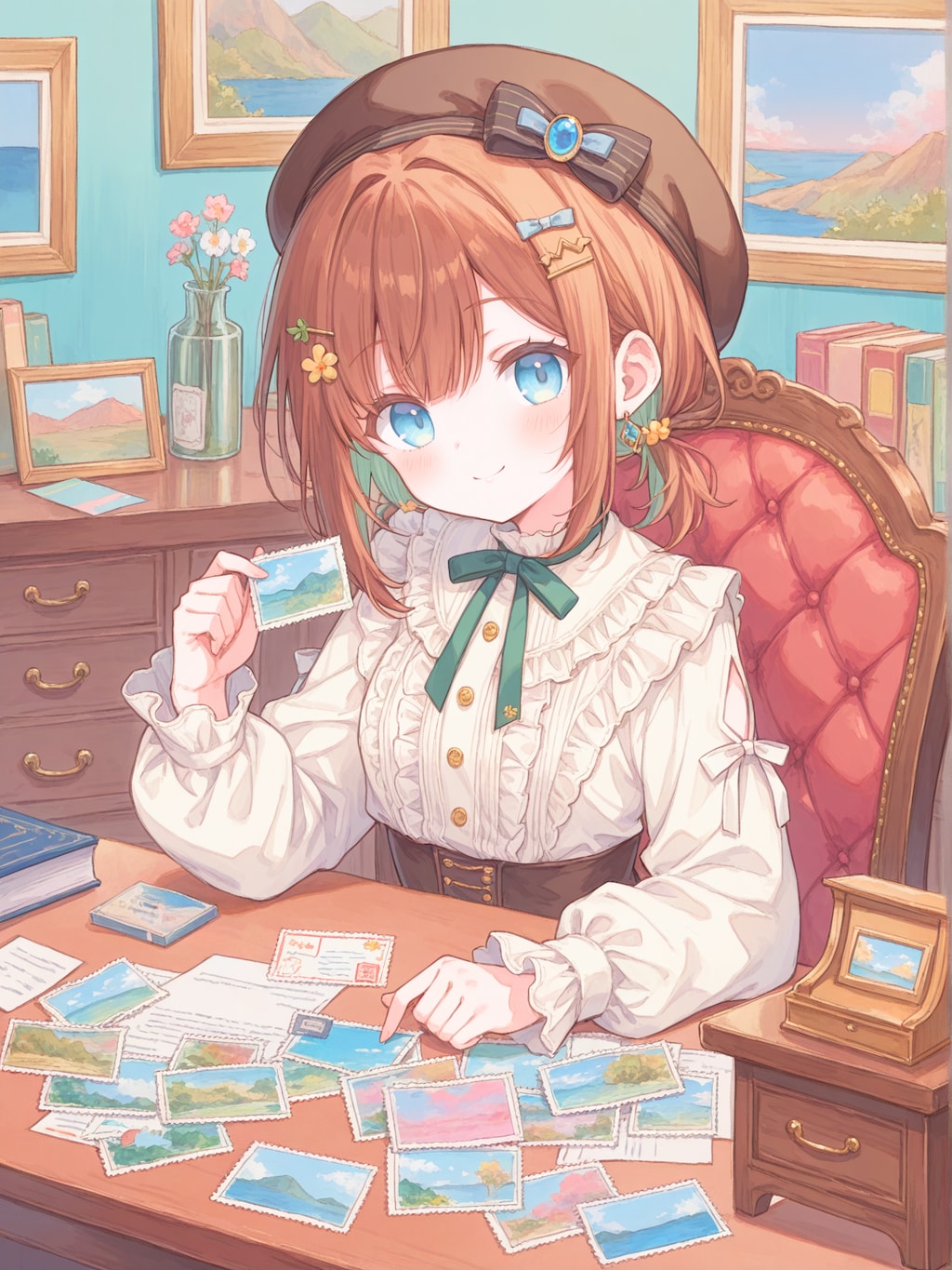 思い出写真のポストカード