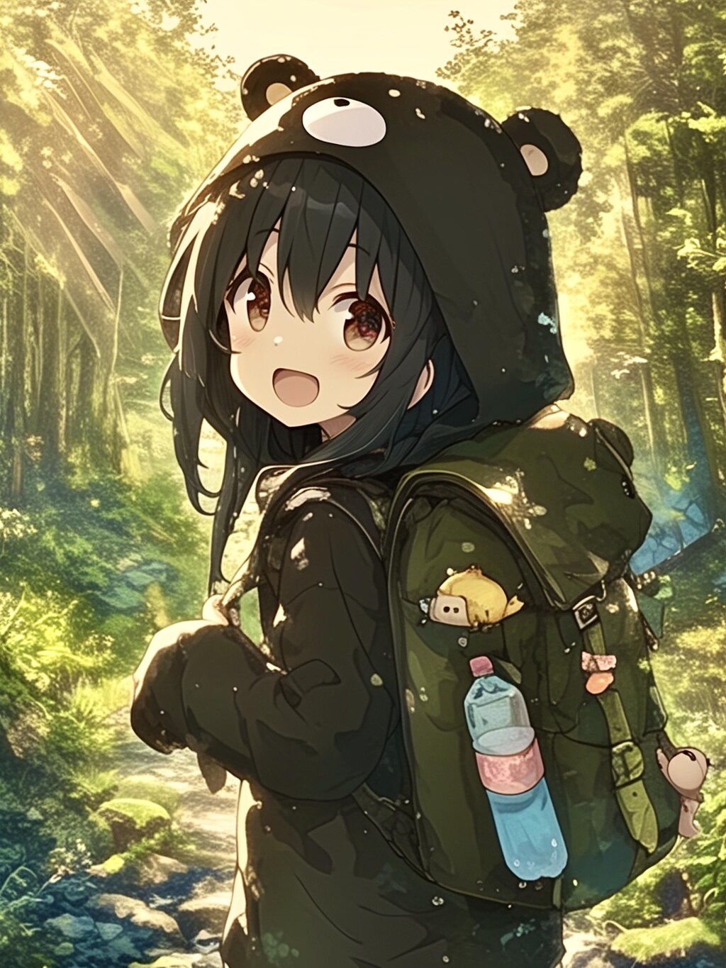 くま娘✖︎登山🐾