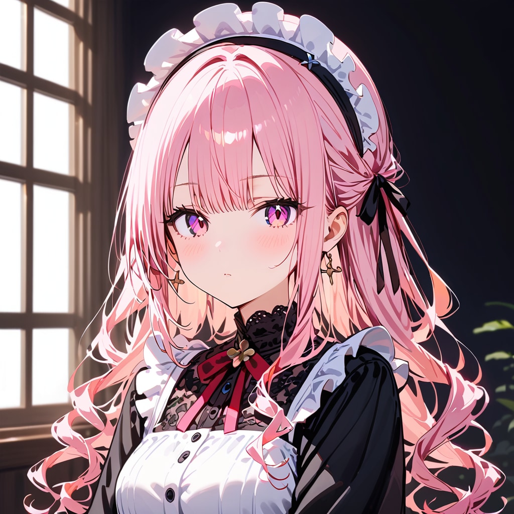 ツンデレメイド・ピンク