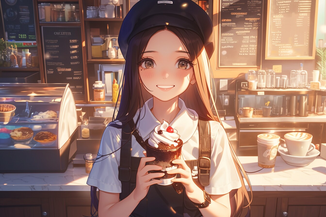 カフェのお姉さん☕✨15