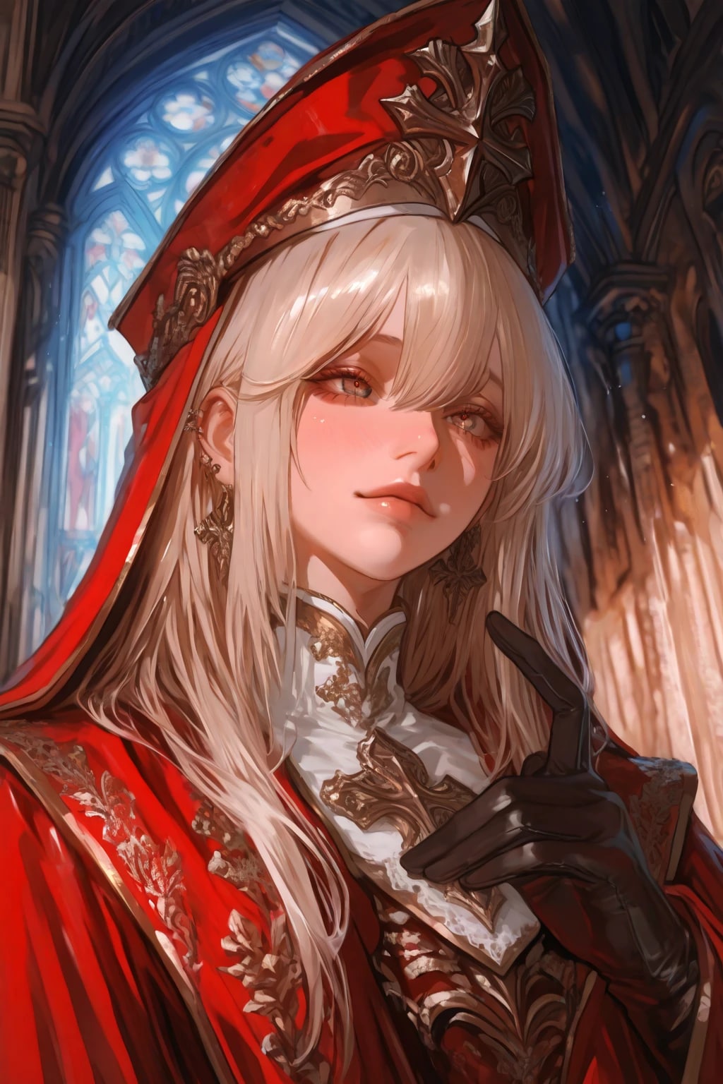 男装の麗人枢機卿