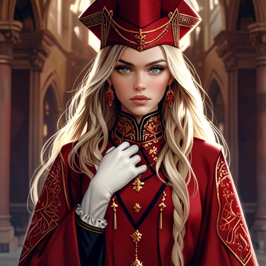 男装の麗人枢機卿