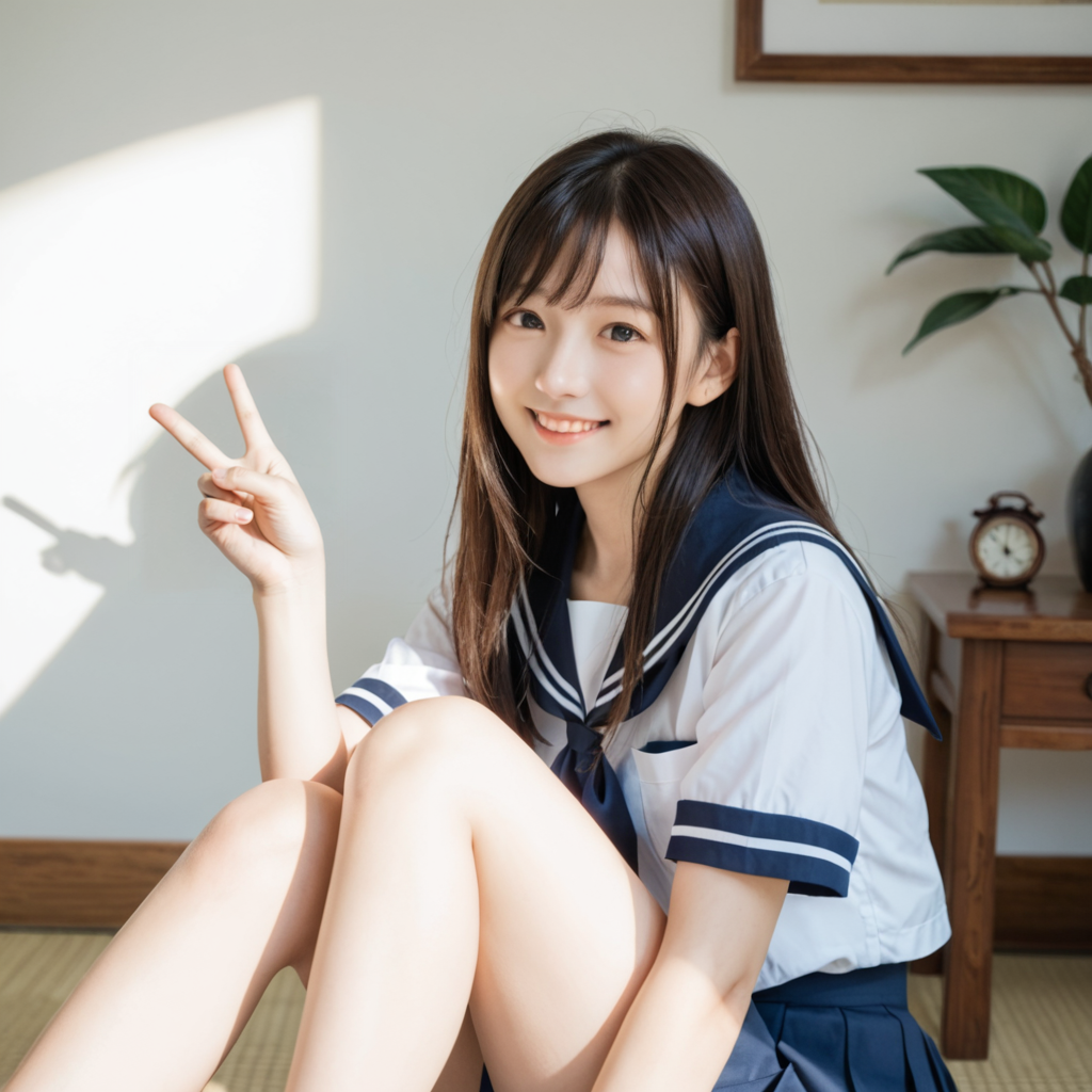 清楚でかわいいこ　着用２