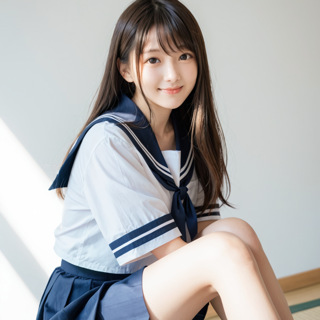 清楚でかわいいこ　着用２