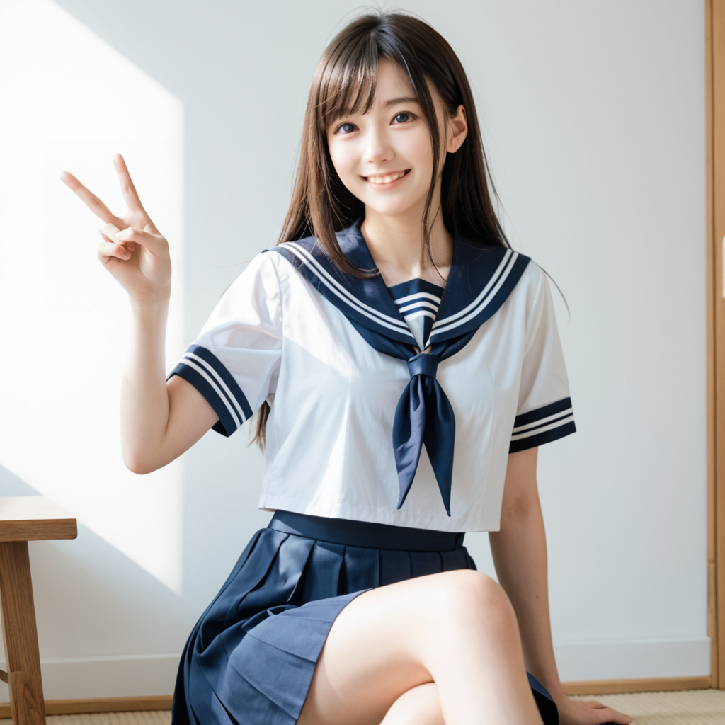 清楚でかわいいこ　着用２