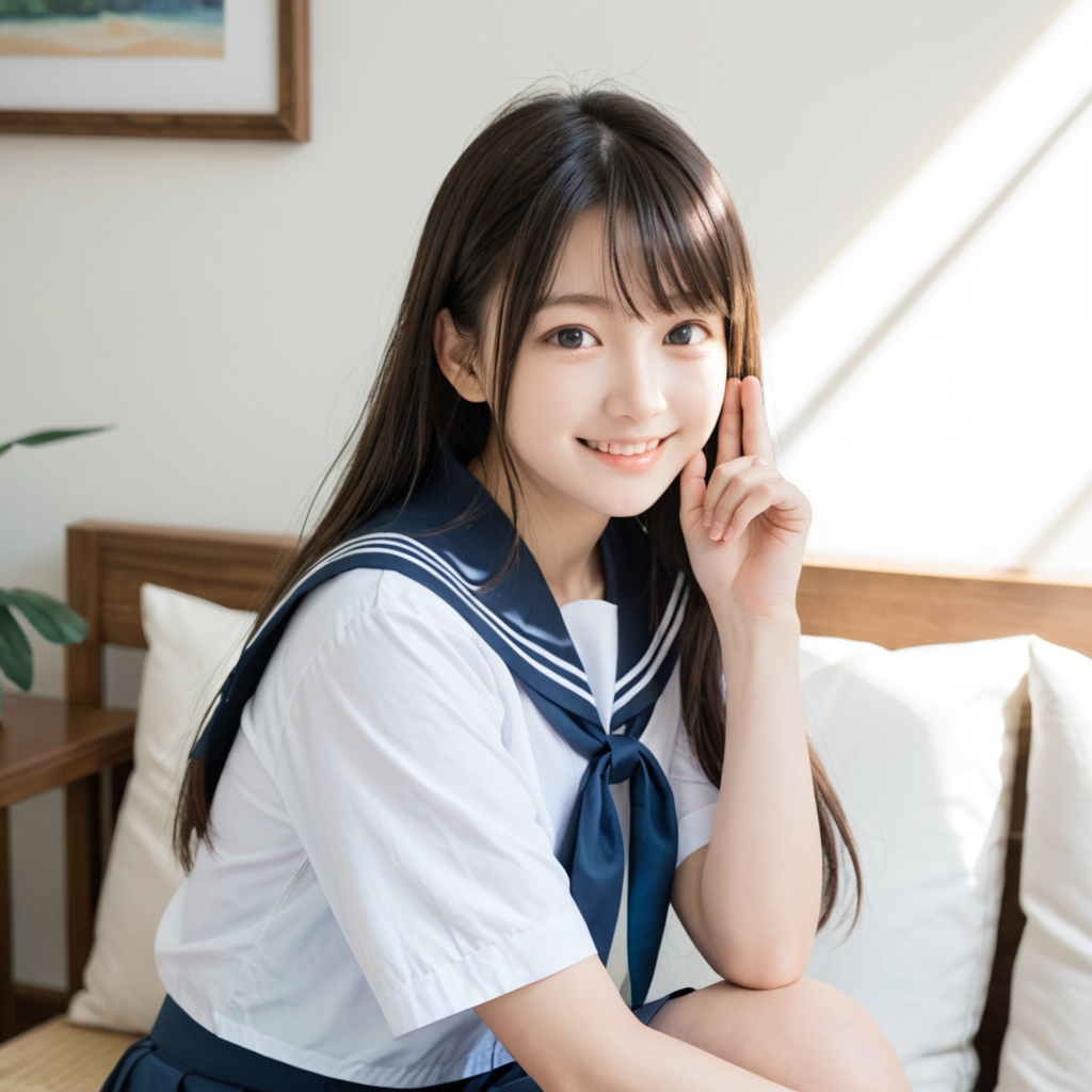 清楚でかわいいこ　着用２