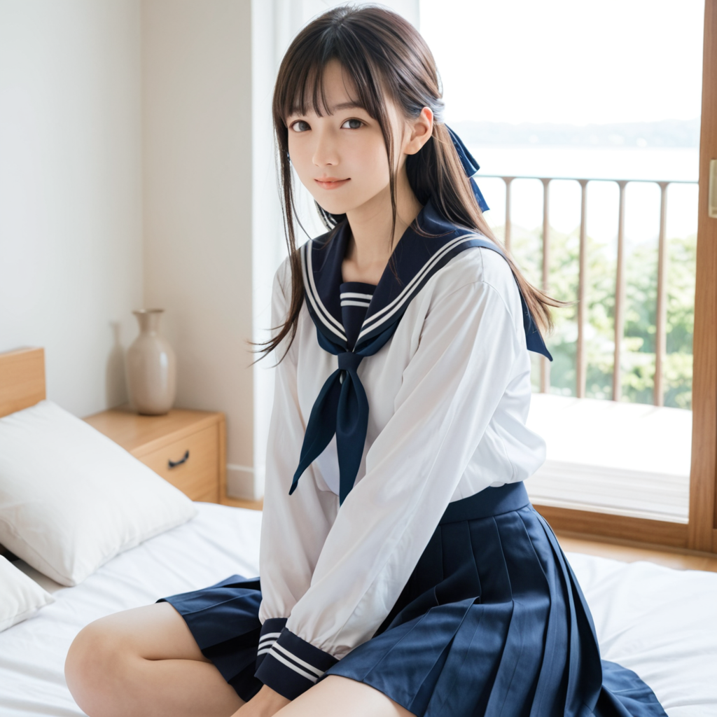 清楚でかわいいこ　着用２