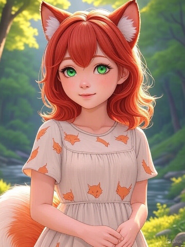 きつねな女の子
