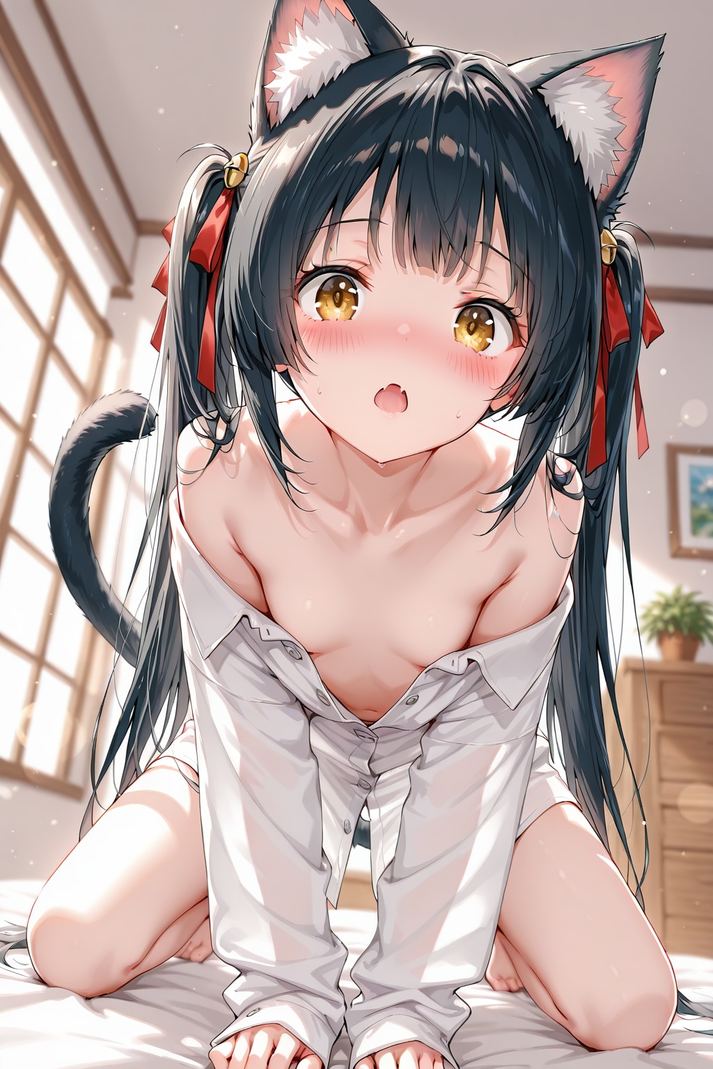 ネコミミシャツ