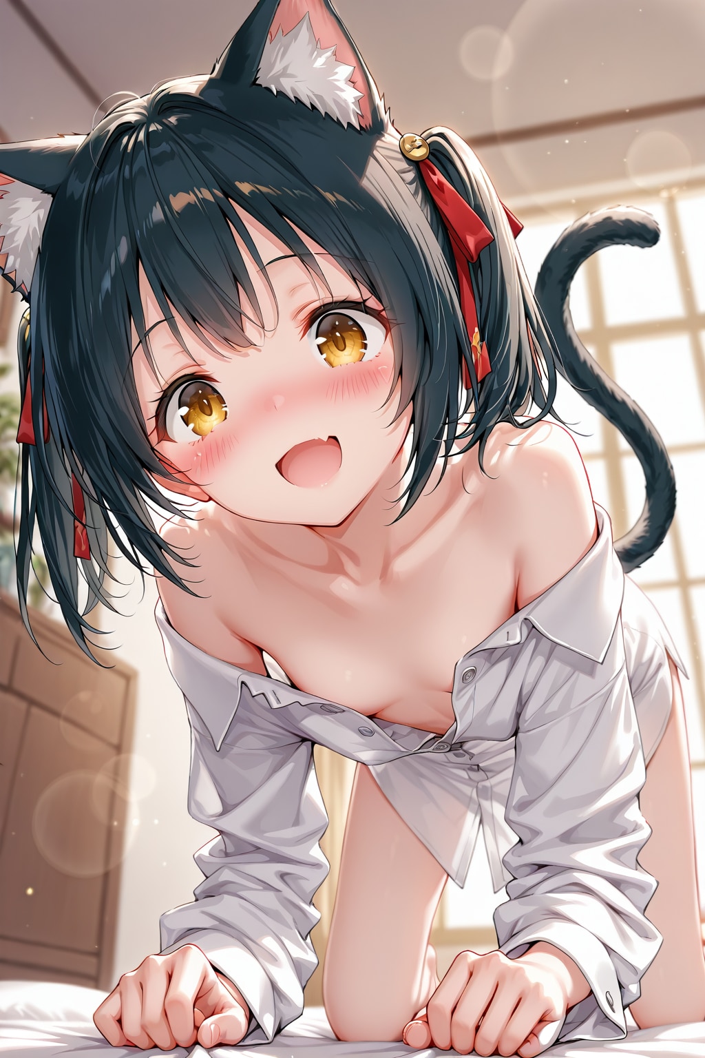 ネコミミシャツ