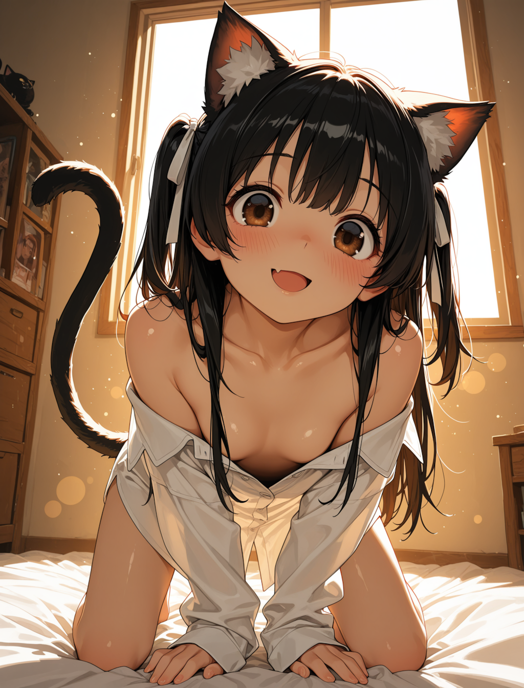 ネコミミシャツ