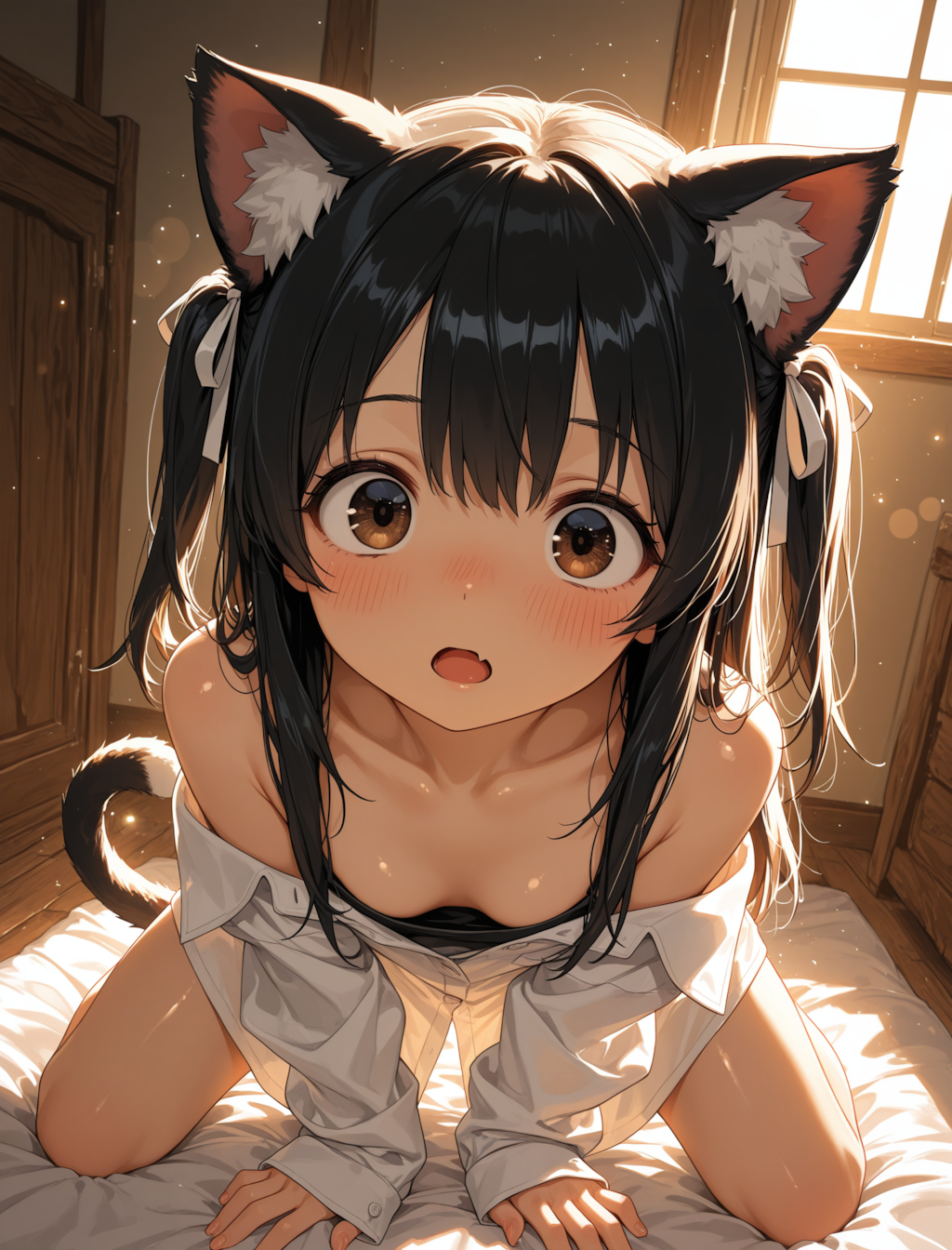 ネコミミシャツ