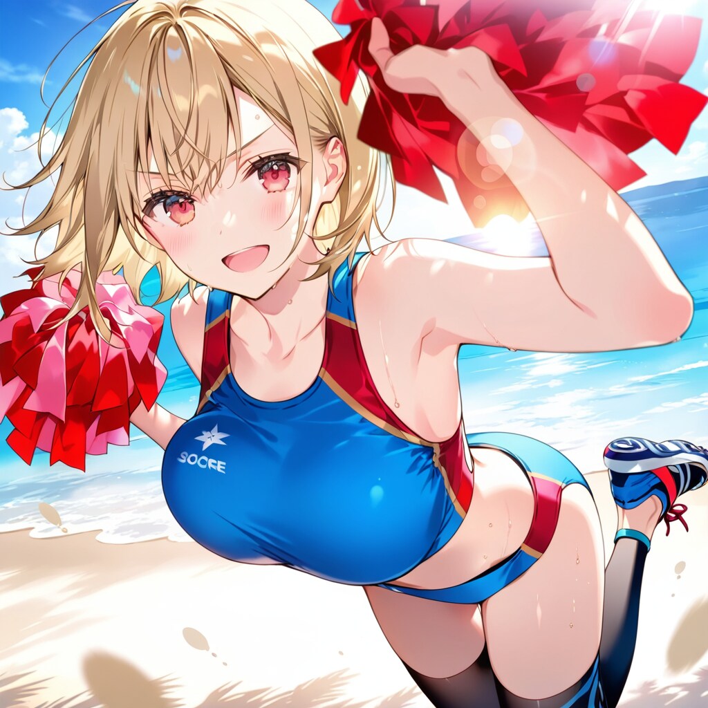 海サマーフェス最終日のミュージックフェストではっちゃけ応援しまくってる永賀依緒