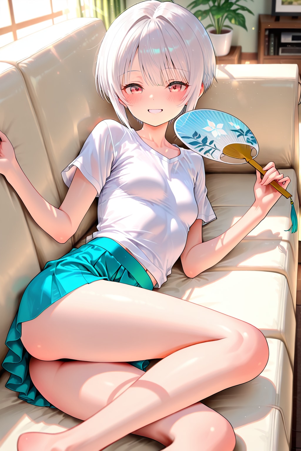 やっぱりクーラーの効いた部屋よね〜