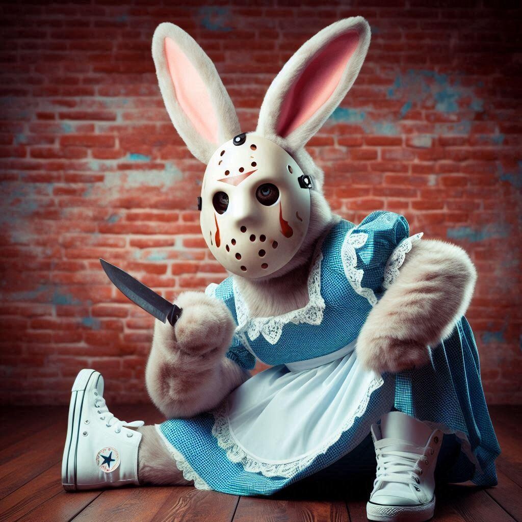 13日の金曜日のウサギ