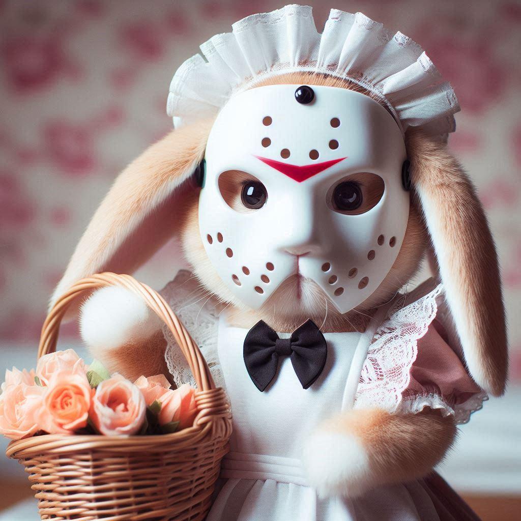 13日の金曜日のウサギ | の人気AIイラスト・グラビア