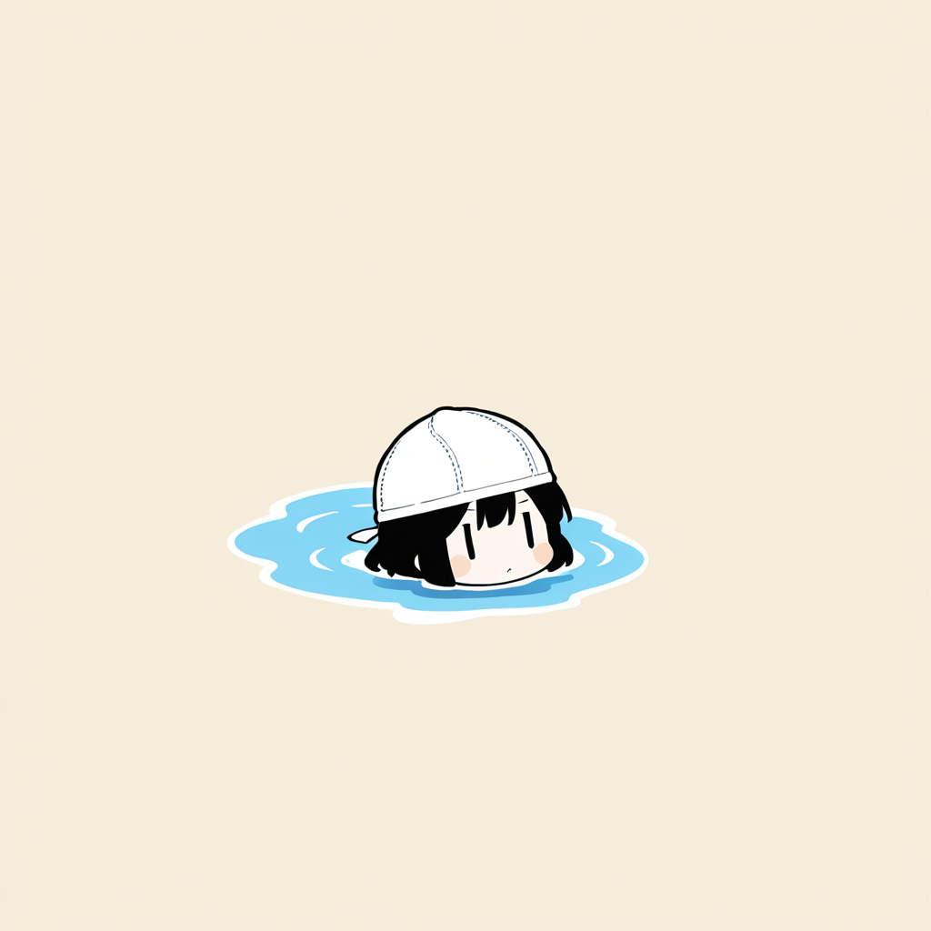泳いでみた