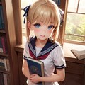 図書館少女 2枚目
