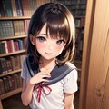 図書館少女 3枚目