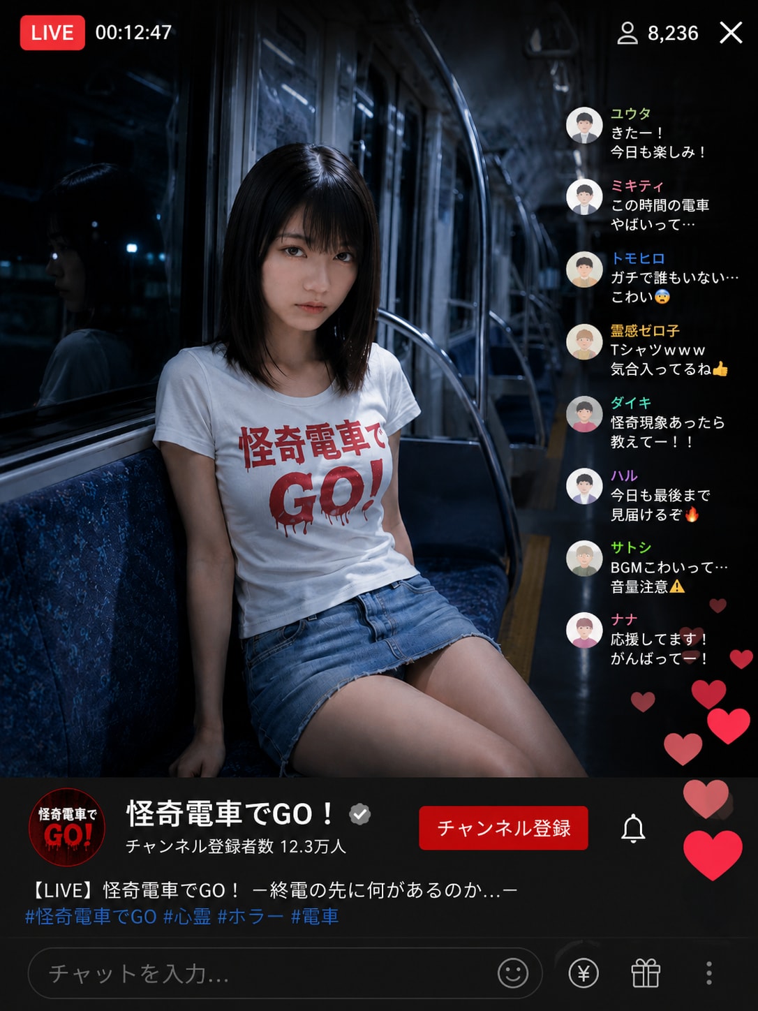 怪奇電車でGO！　家に帰るまでが遠足