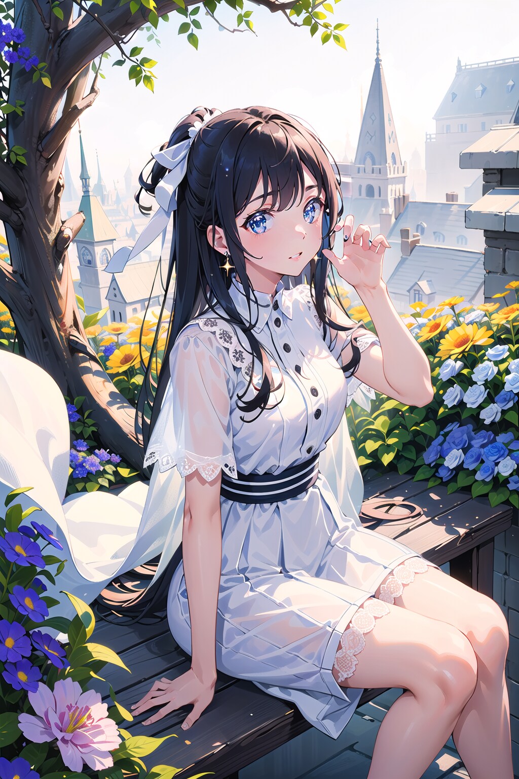 Just A Girl Who Likes Flowers 5