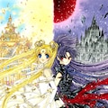 光と闇の魔法少女（昔の漫画表紙風） 2枚目