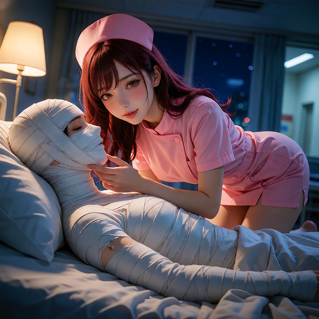 真夜中の巡回 | の人気AIイラスト・グラビア