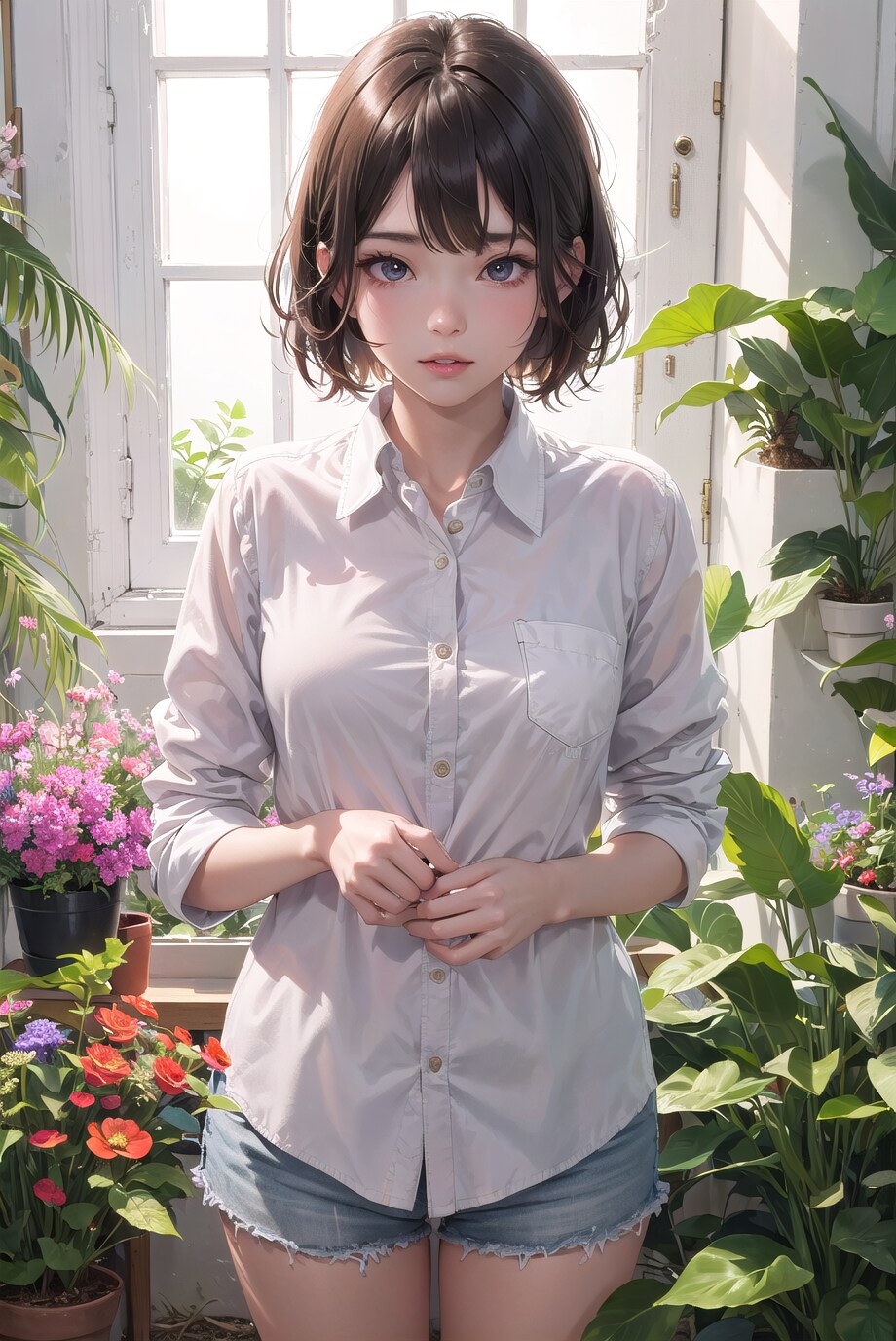 白シャツ
