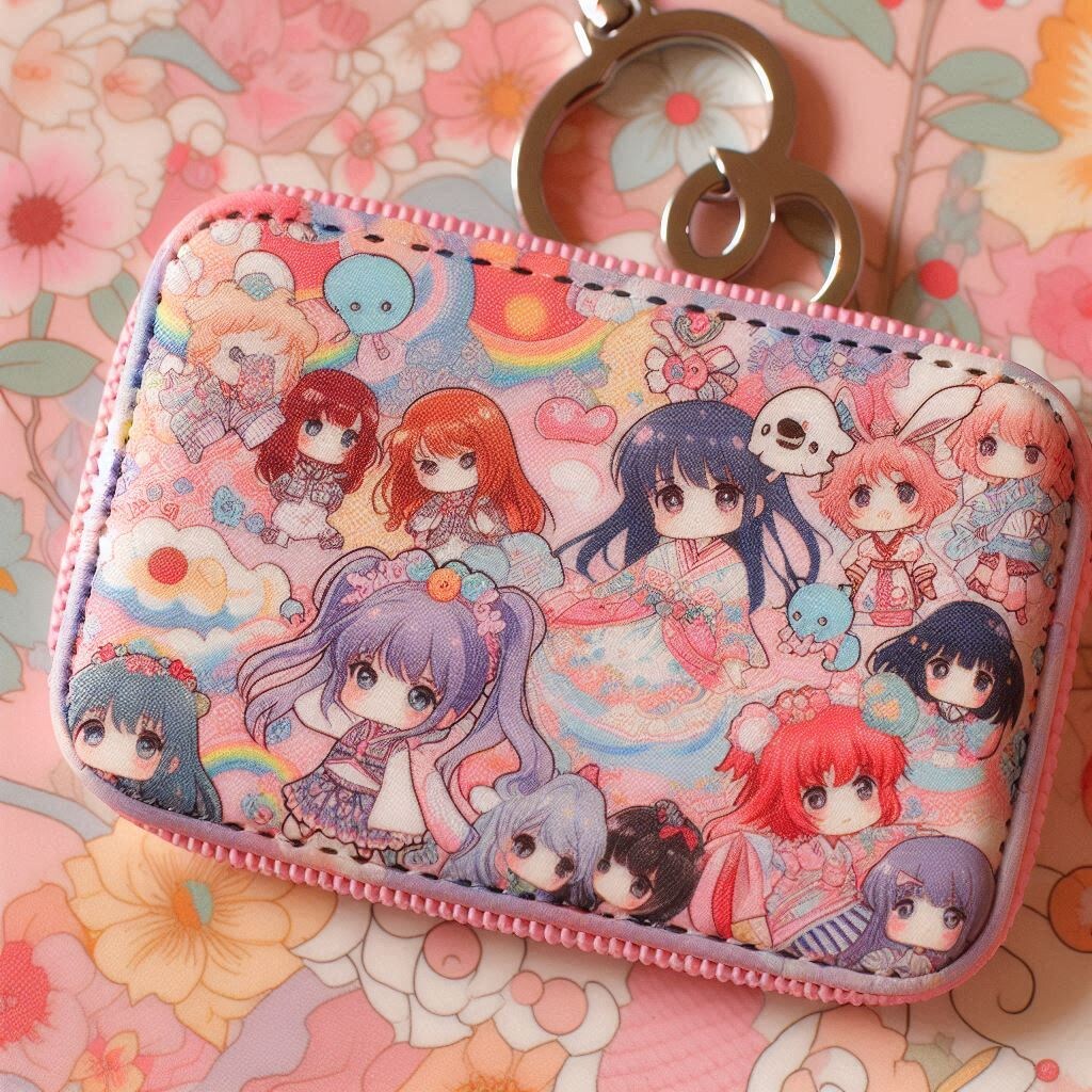 『アニメ柄キーケース。』