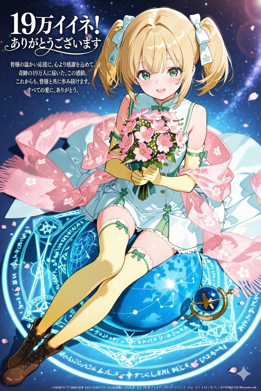 19万イイネ！ありがとうございました