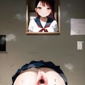 壁尻女子 11枚目