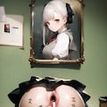 壁尻女子 4枚目