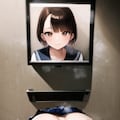 壁尻女子 12枚目