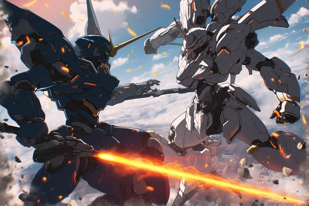 テメェの機体も見飽きたぜ