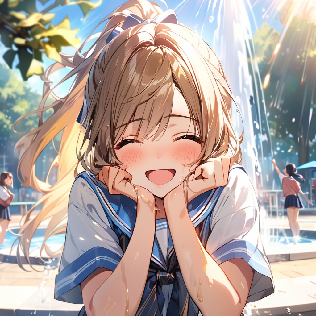 キャー気持ちいい～♡