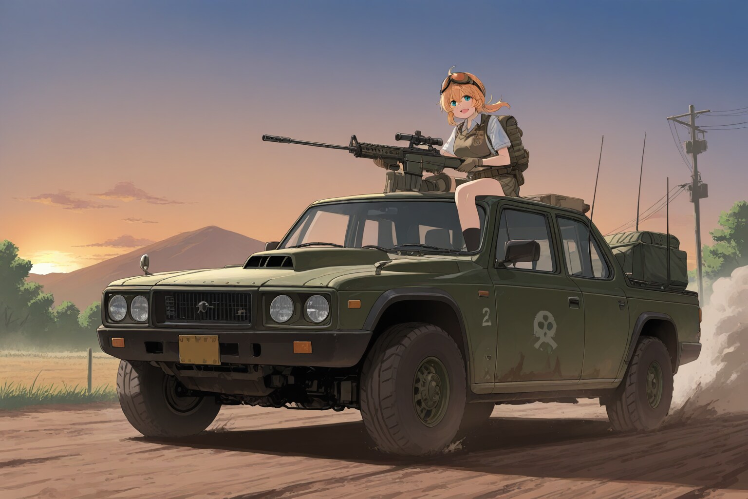 機銃車両
